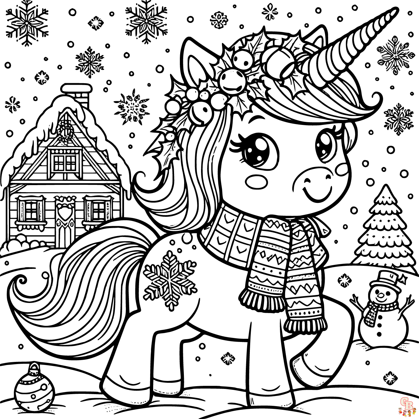 Free printable unicorn coloring pages for kids and adults