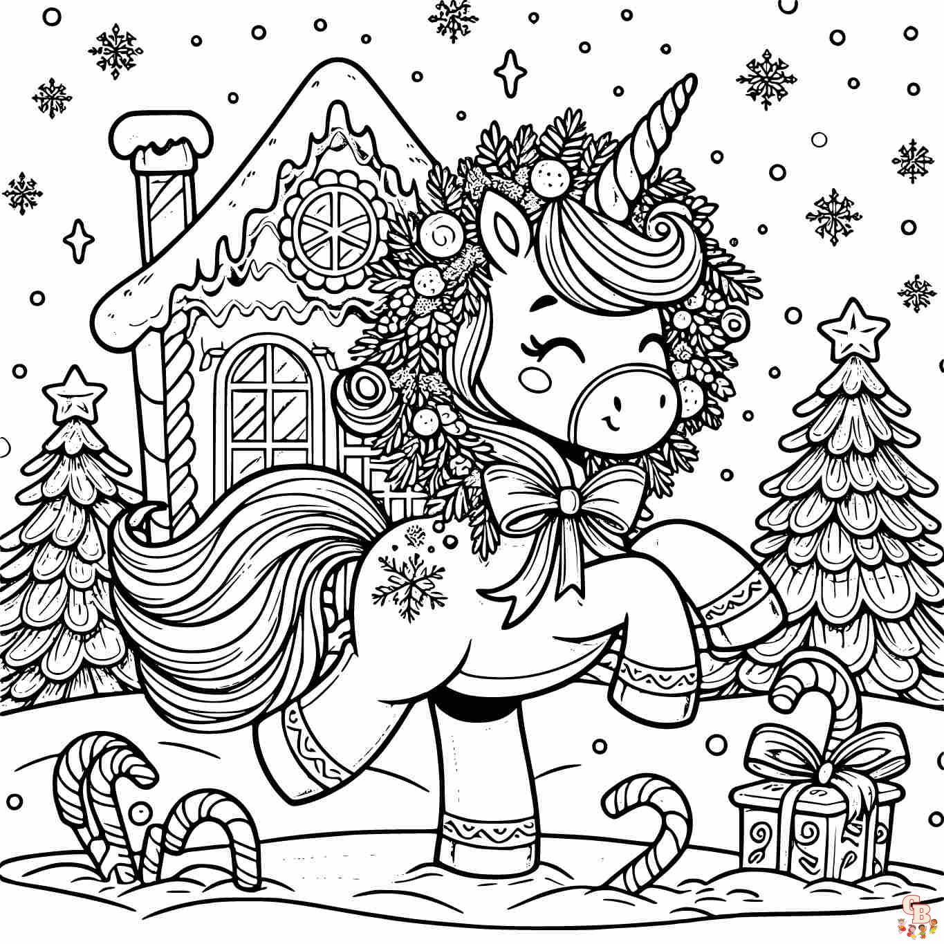 Free printable unicorn coloring pages for kids and adults