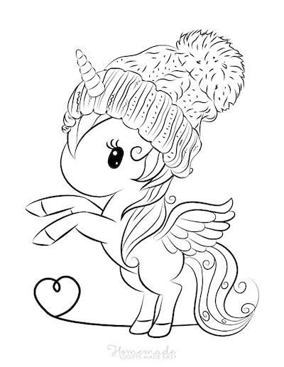 Magical unicorn coloring pages for kids adults