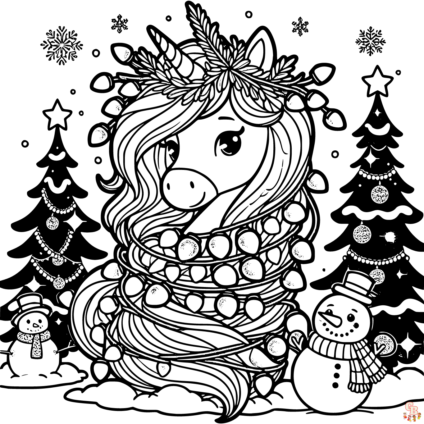 Free printable unicorn coloring pages for kids and adults