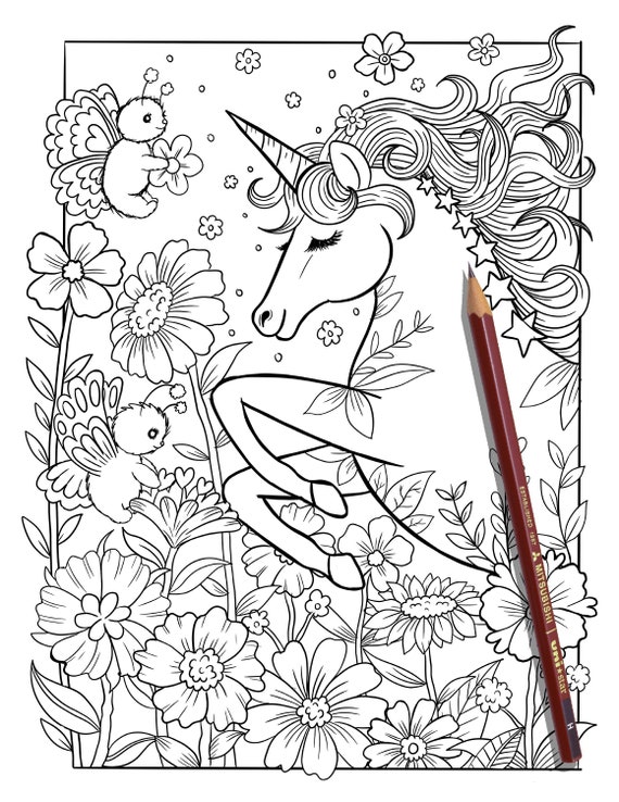 Unicorn unicorn coloring page unicorns coloring page for kids unicorn page for adults