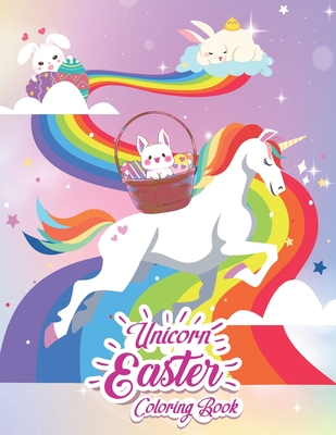 Unicorn easter coloring book great easter gift easter basket stuffer for girls and kids