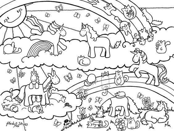 Caticorn and unicorn coloring page unicorn coloring pages free coloring pages coloring pages for teenagers