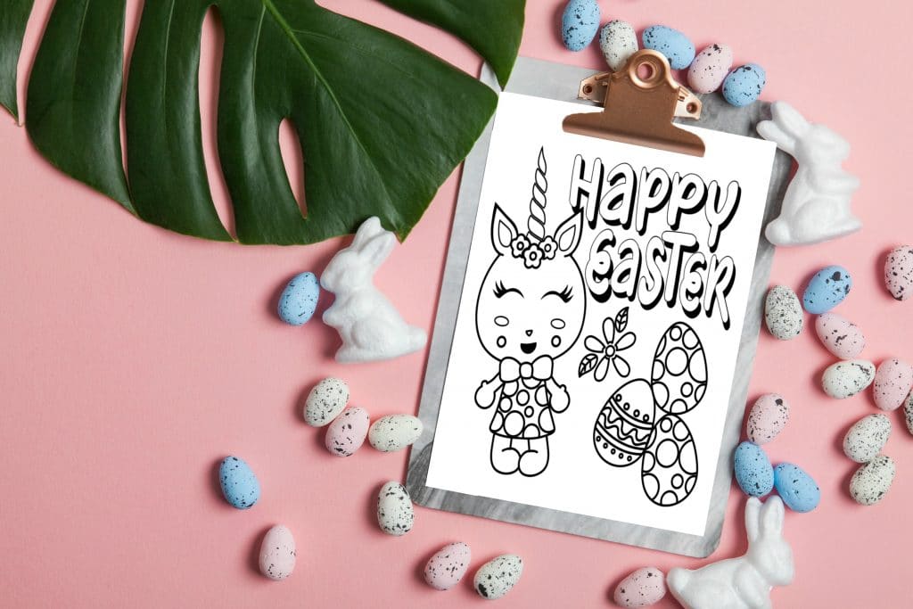 Easter coloring pages archives