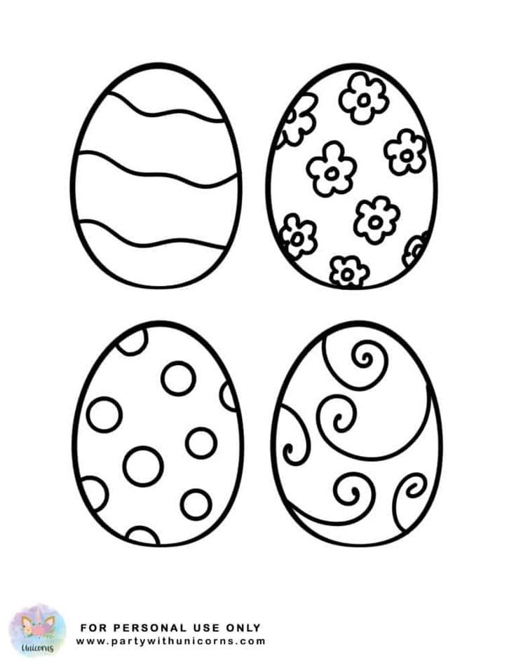 Easter coloring sheets