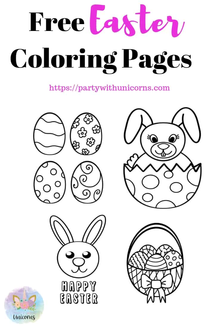 Easter coloring sheets