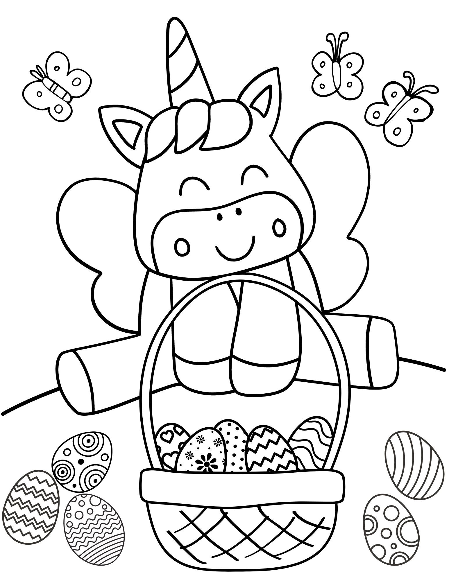 Unicorn easter coloring pages easter coloring easter printables unicorn coloring pages good friday coloring pages easter activity page
