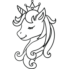 Top free printable unicorn coloring pages