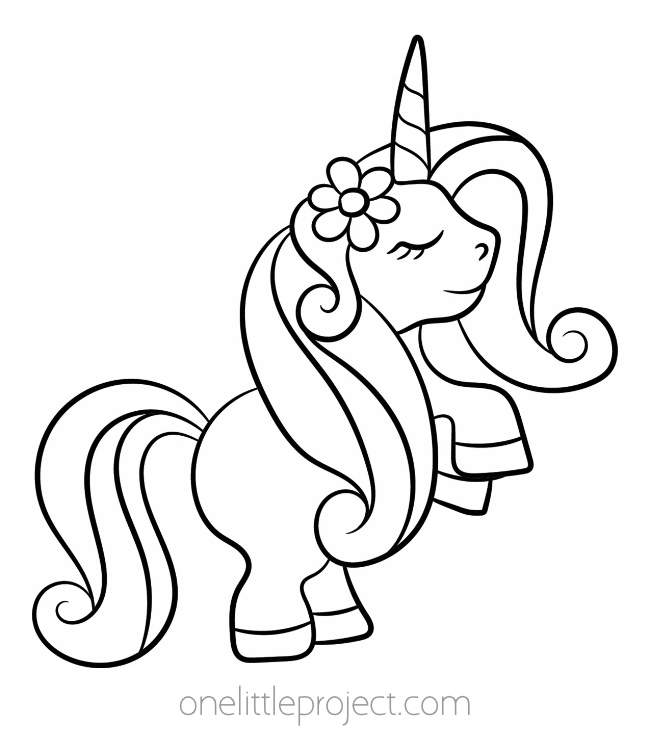 Free unicorn coloring pages printable unicorn coloring sheets