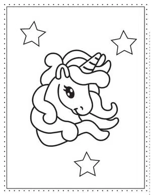 Free printable unicorn coloring pages for kids