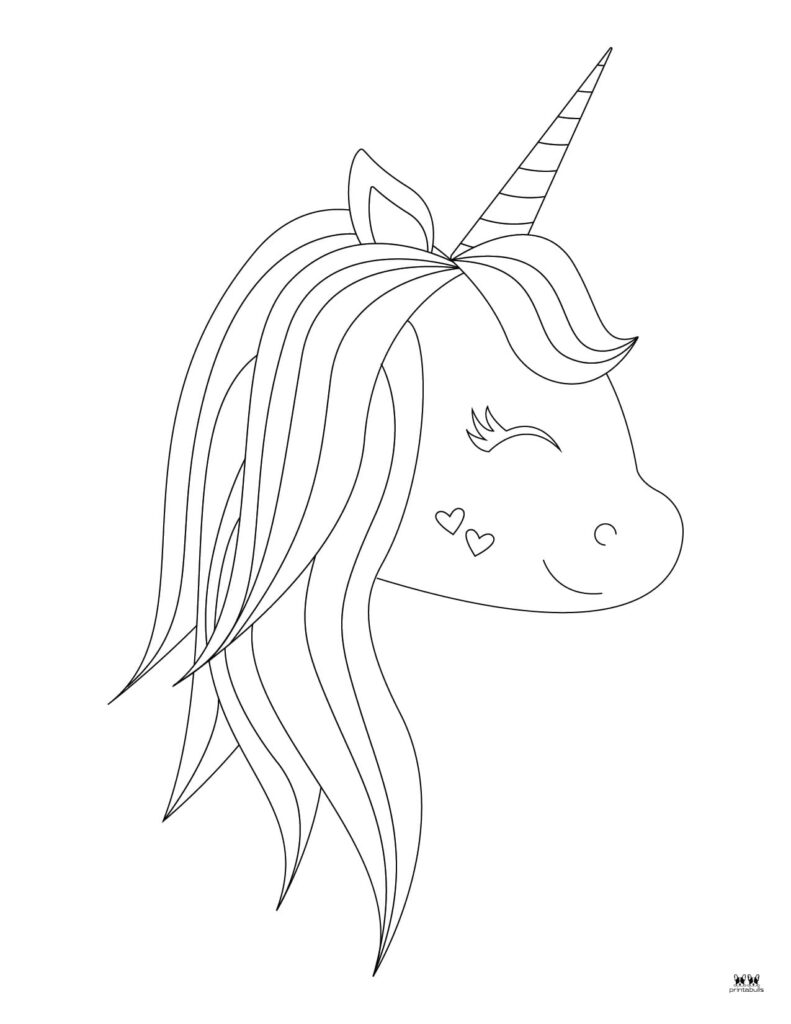 Unicorn coloring pages