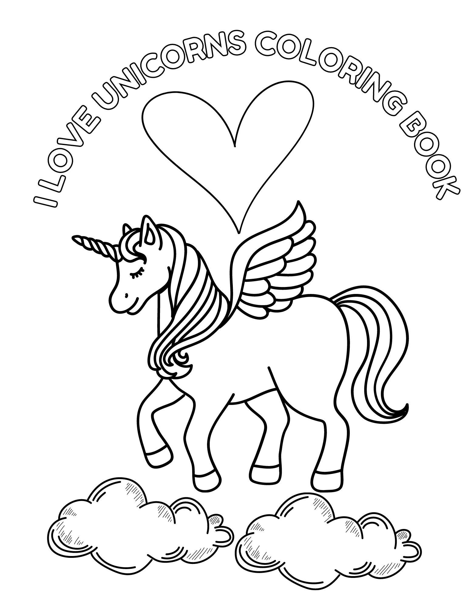 Unicorn coloring book kids coloring pages coloring for girls unicorn activities instant download