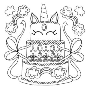 Free printable unicorn colouring pages for kids