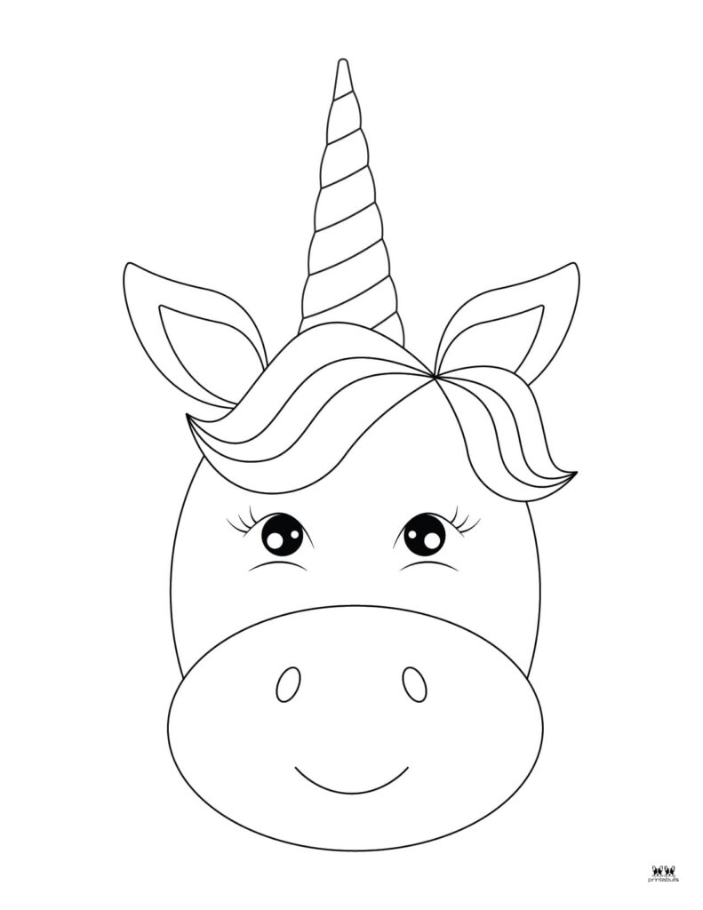 Unicorn coloring pages