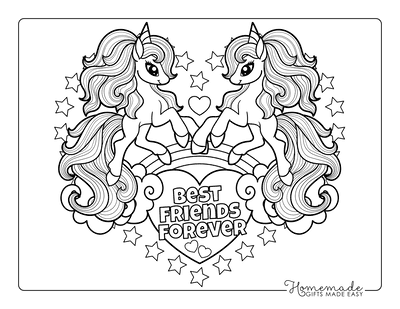 Magical unicorn coloring pages for kids adults