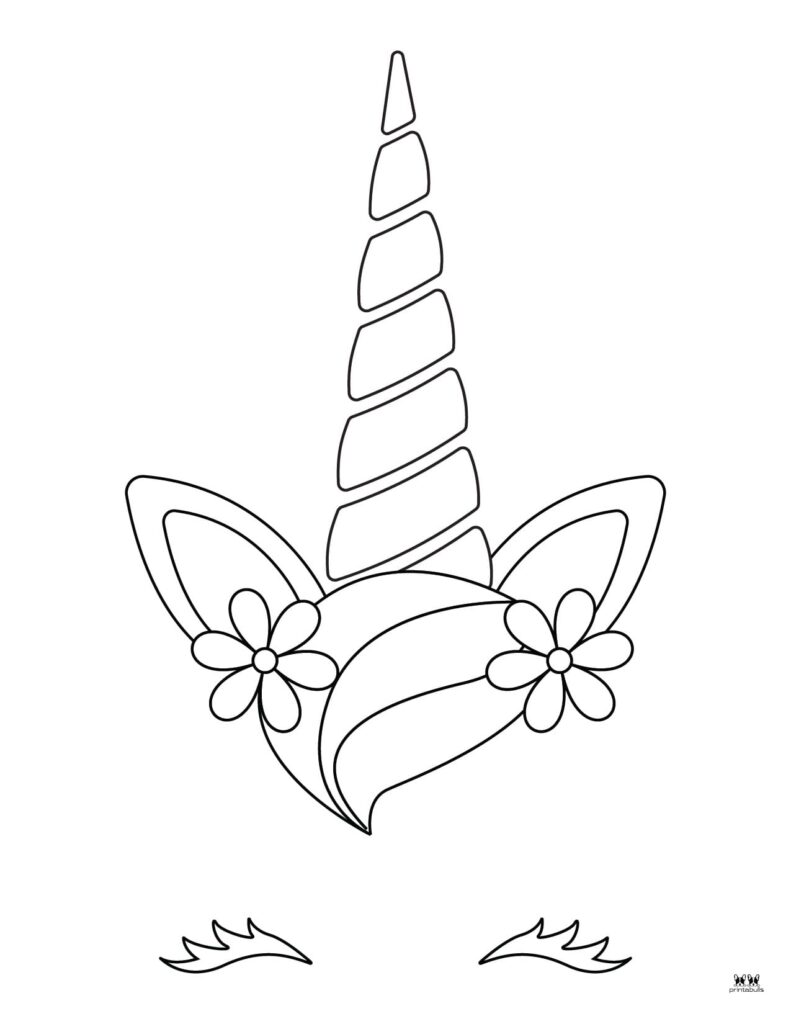 Unicorn coloring pages