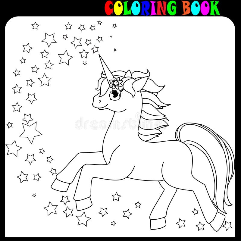Unicorn horn coloring stock illustrations â unicorn horn coloring stock illustrations vectors clipart