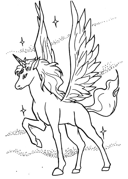 Horse coloring pages moon coloring pages unicorn coloring pages