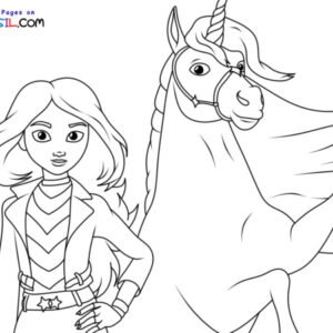 Unicorn academy coloring pages printable for free download