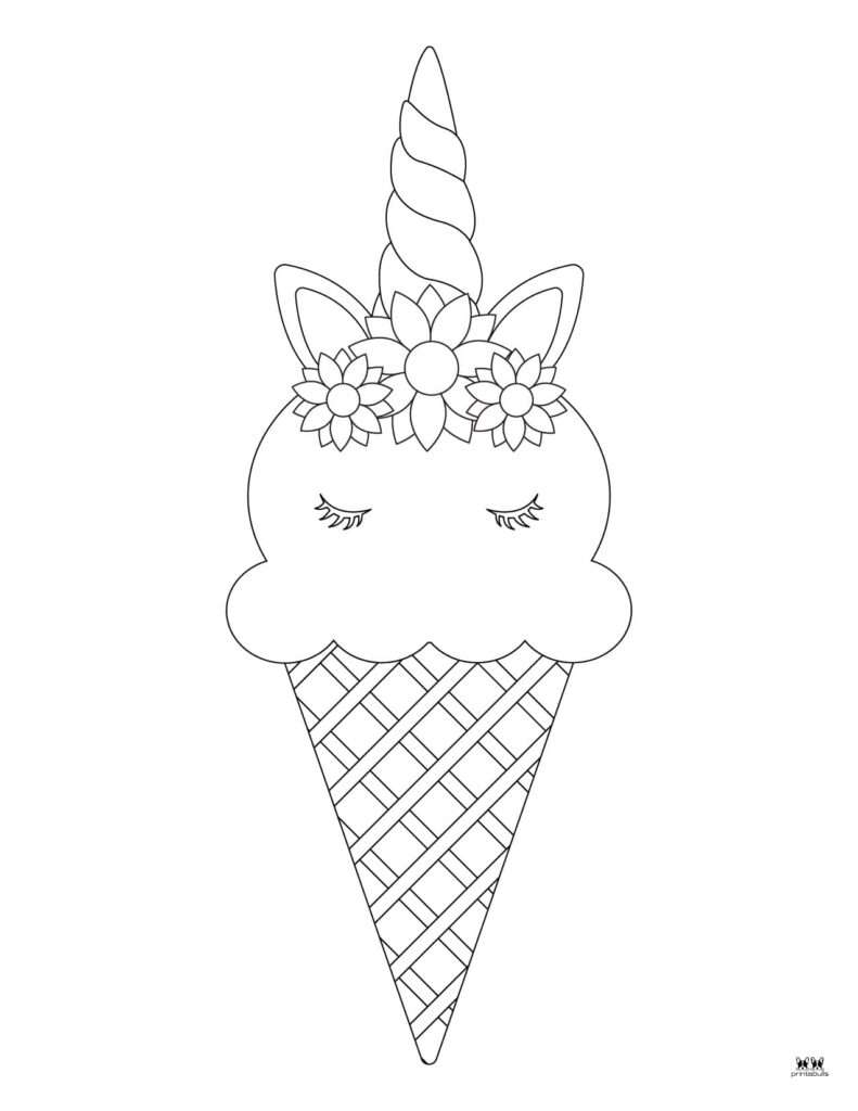 Unicorn coloring pages