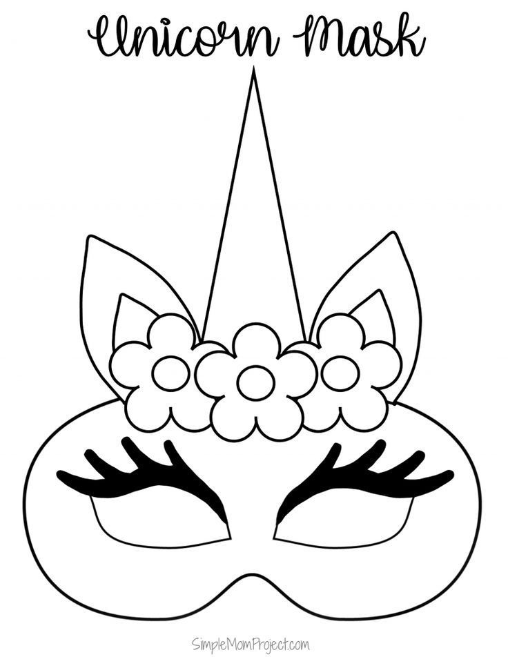 Unicorn and rainbow party sunny side design unicorn coloring pages unicorn mask unicorn printables