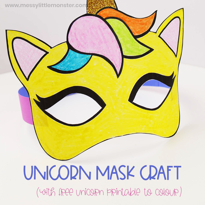 Unicorn mask craft