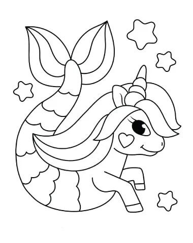 Mermaid coloring pages â coloringk malvorlage eule malvorlage einhorn kostenlose ausmalbilder