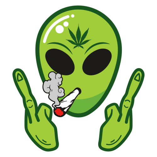 Buy alien middle finger svg png online in usa