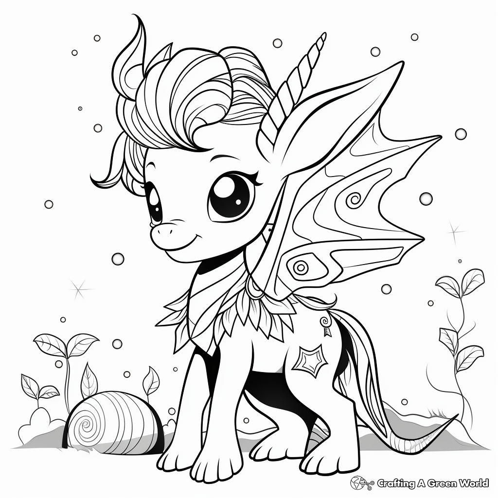 Unicorn dinosaur coloring pages