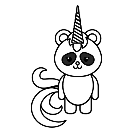 Animal wild panda unicorn stock illustrations cliparts and royalty free animal wild panda unicorn vectors