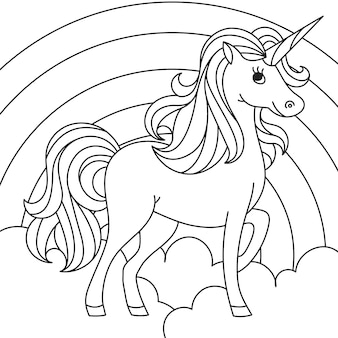 Unicorn coloring book pdf images