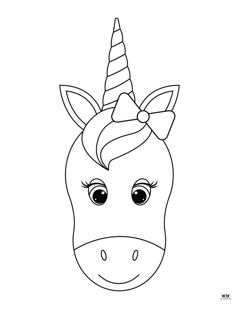 Unicorn coloring pages