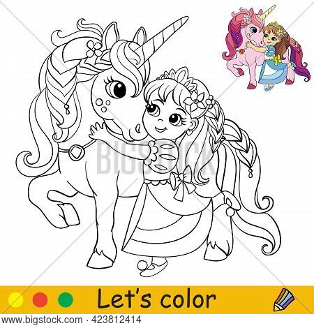 Cute little princess vector photo free trial bigstock