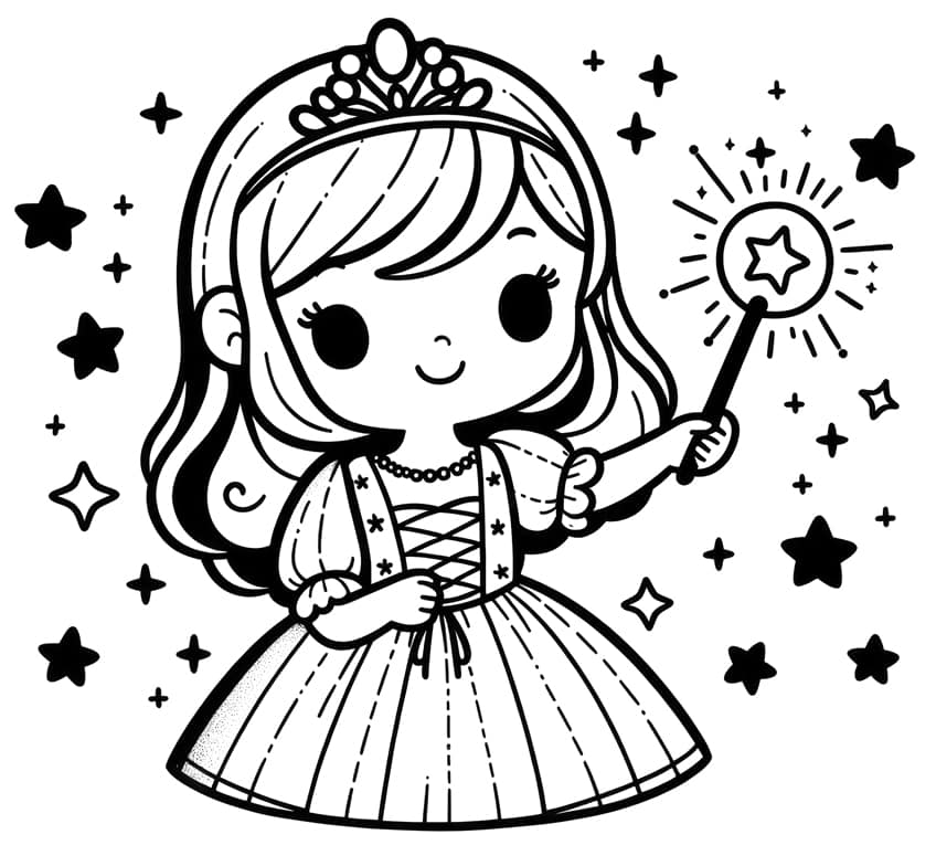 Princess coloring pages