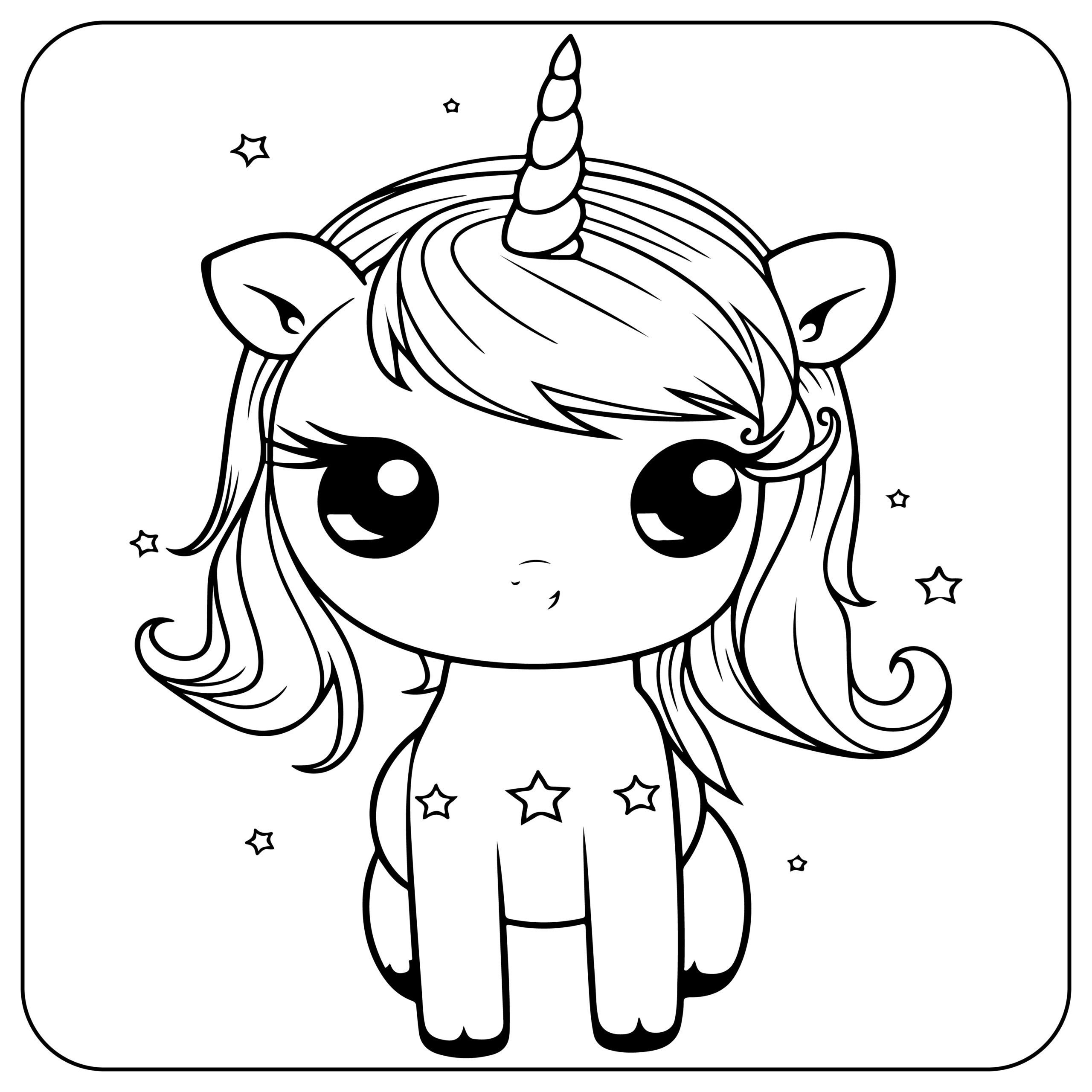 Unicorn coloring book coloring pages for kids made by teachers