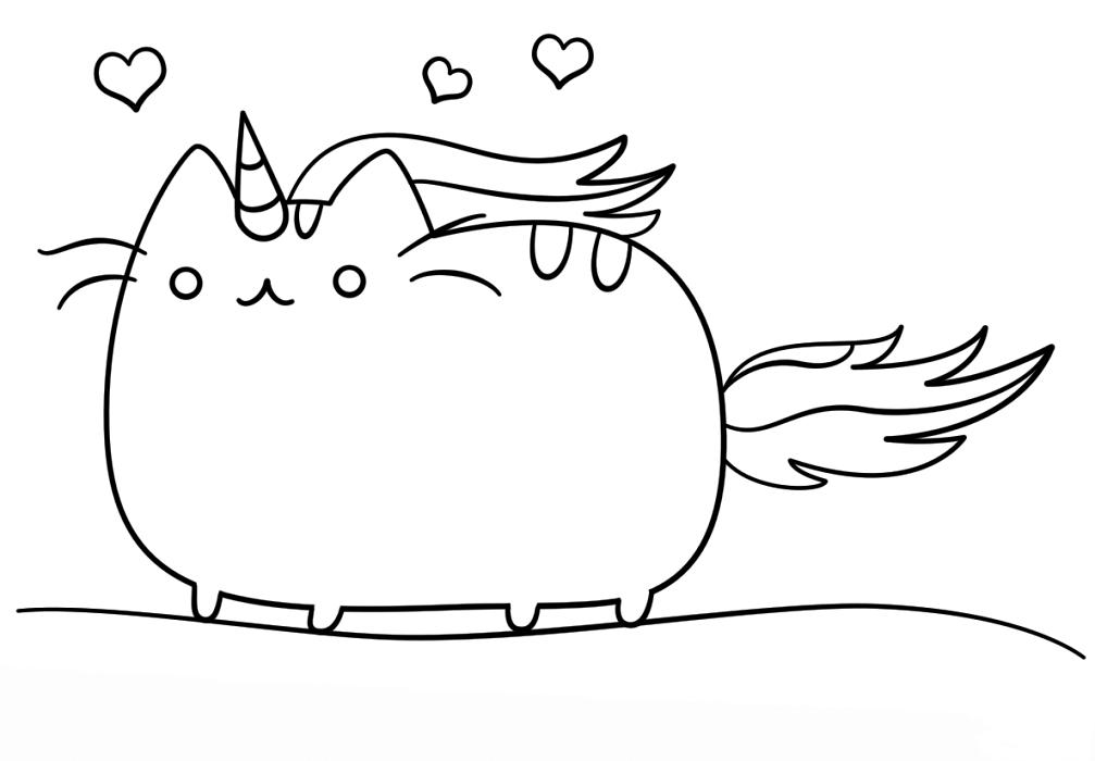 Unicorn pusheen coloring page free pãginas para colorir de unicãrnio pãginas de colorir animais pãginas para colorir da disney