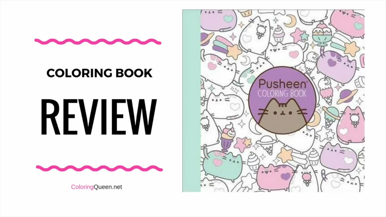 Pusheen coloring book review