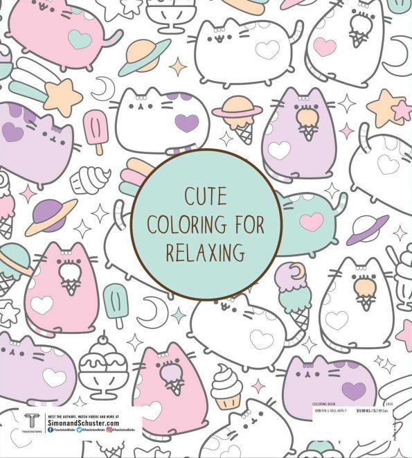 Pusheen coloring book