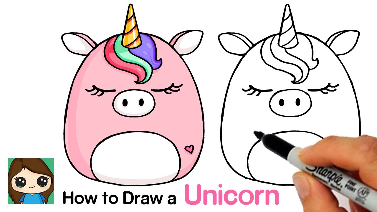 How to draw a unicorn ð squishallow