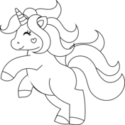 Unicorn coloring pages free coloring pages