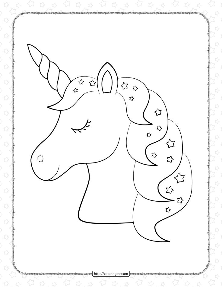 Unicorn coloring pages free pdf printables unicorn coloring pages unicorn crafts unicorn stencil