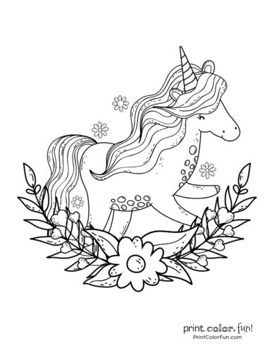 Top magical unicorn coloring pages the ultimate free printable collection