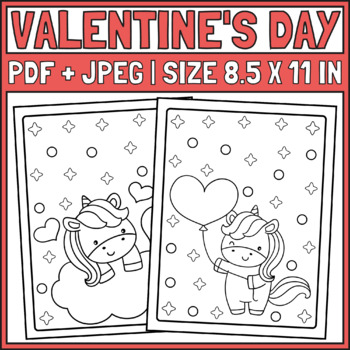 Valentine unicorn coloring pages valentines day coloring pages