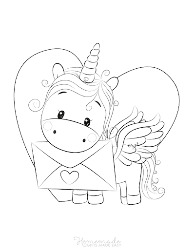 Magical unicorn coloring pages for kids adults unicorn coloring pages valentines day coloring page valentine coloring pages