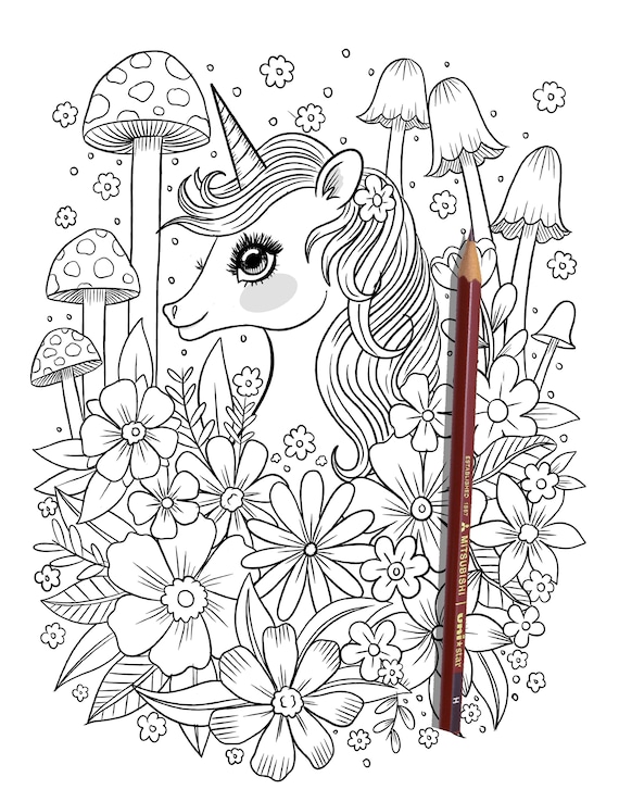 Unicorn unicorn coloring page unicorns coloring page for kids unicorn page for adults