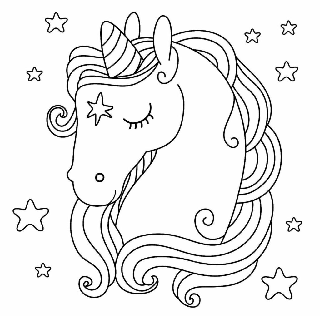 Unicorn coloring pages free printable coloring pages for kids