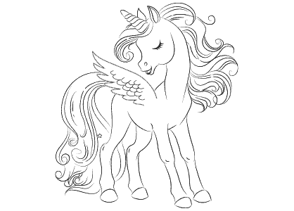 Unicorn coloring pages free printable unicorn coloring sheets