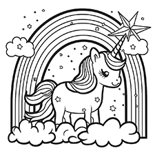 Cute unicorn coloring pages free printable pdfs