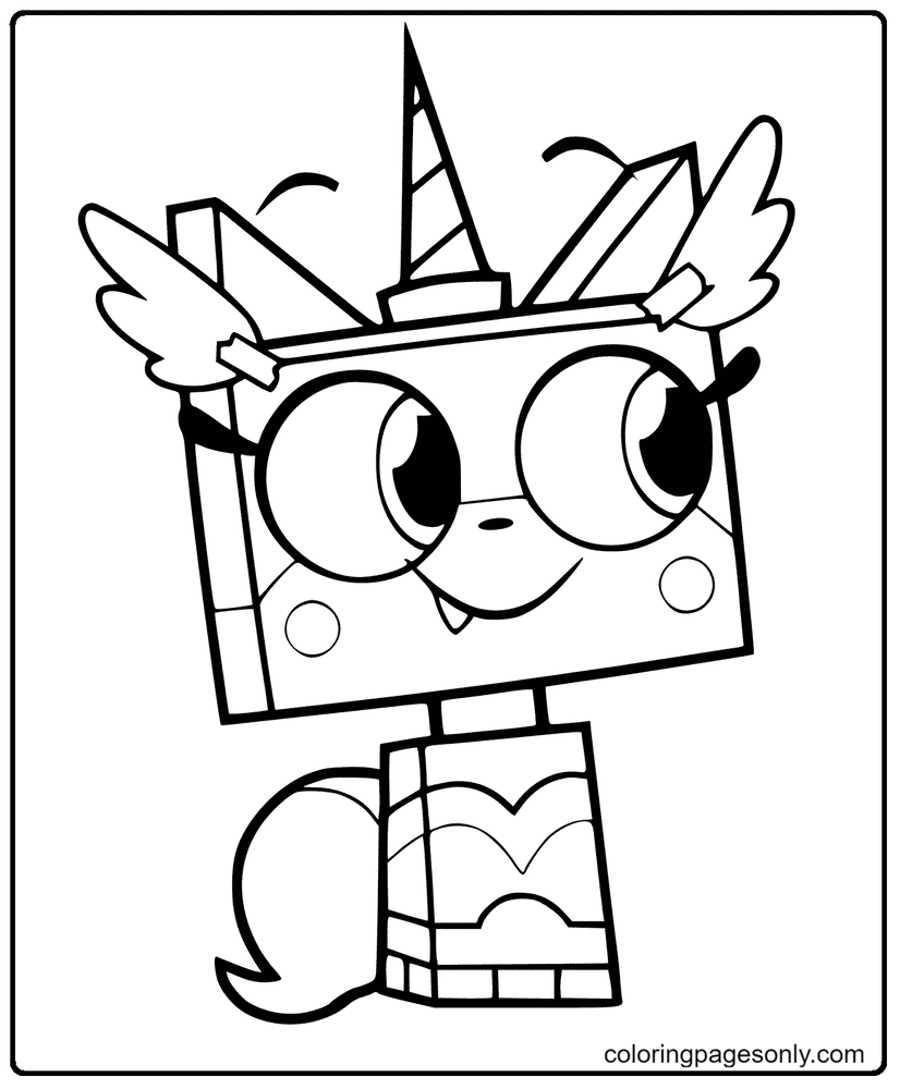 Unicorn cat coloring pages printable for free download