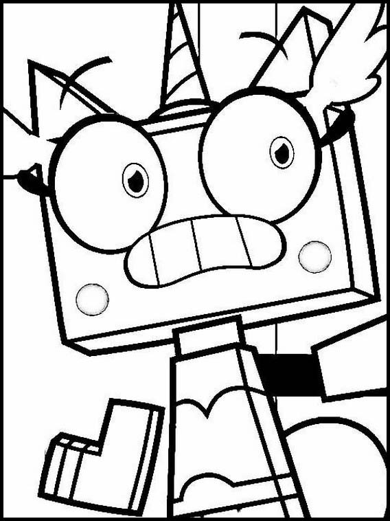 Unikitty free printable coloring pages